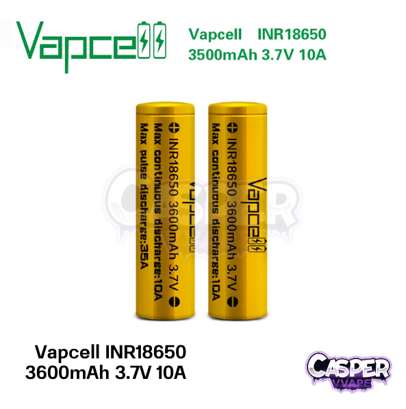 ถ่าน VAPCELL สีทอง